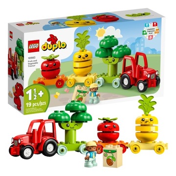 Lego Duplo - трактор с овощами и фруктами (10982)