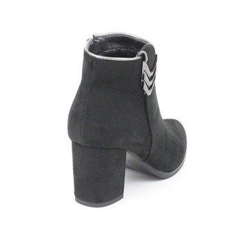 ЧЕРНЫЕ УТЕПЛЕННЫЕ БОТИНКИ FILIPPO DBT1023 39