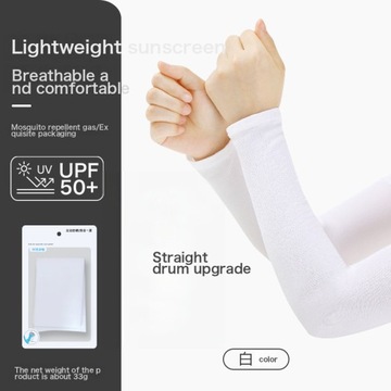 Солнцезащитные перчатки, защита от ультрафиолета, без пальцев, перчатки для езды на открытом воздухе, ледяной шелк