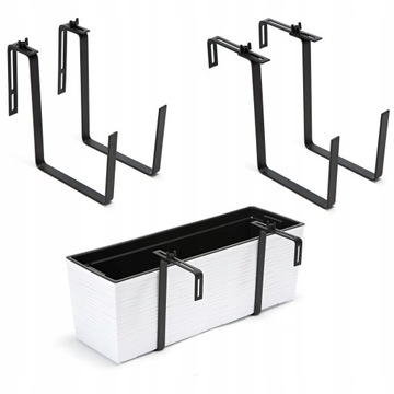 БАЛКОННАЯ ЯЩИКА ЦВЕТОЧНАЯ ЯЩИКА КОРОБКА ДЛЯ ЦВЕТОЧНОГО ГАЗВА + ВСТАВКА 19x19,5x56см