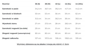 ELEGANCKIE SPODNIE DAMSKIE DŁUGIE Z SZEROKIMI NOGAWKAMI CZARNE 40 L