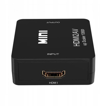 Конвертер сигналов из HDMI в AV Конвертер видео и аудио FULL HD PAL/NTSC
