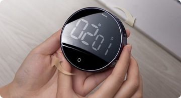 Секундомер BASEUS КУХОННЫЙ ТАЙМЕР ЦИФРОВОЙ ВРАЩАЮЩИЙСЯ МАГНИТНЫЙ ТАЙМЕР СТИЛЬНЫЙ