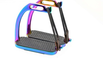 STRZEMIONA - BEZPIECZNE RAINBOW TĘCZOWE 12CM