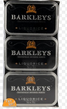 Драже Lukrecja Barkleys конфеты 50г из США, конфеты в порошке