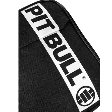 МУЖСКАЯ СУМКА НА НАРЕМЕННО PITBULL WEST CAST HILLTOP 2 ЧЕРНАЯ/БЕЛАЯ УНИВЕРСАЛЬНАЯ