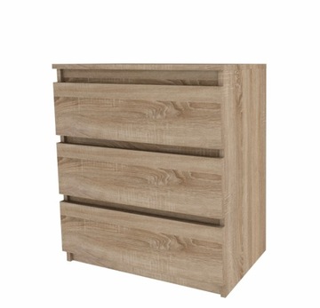 Komoda 3SZ dąb sonoma 60 cm