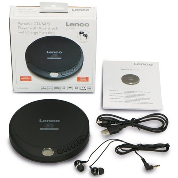 Discman LENCO CD-200 MP3 Черный