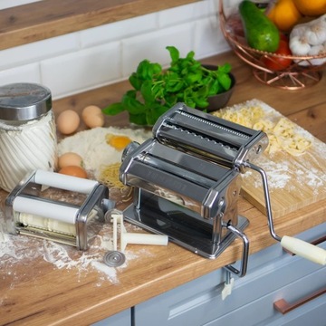 Maszynka ręczna do domowego makaronu i RAVIOLI ciasta BROWIN 320002