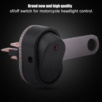 Светодиодный прожектор для мотоцикла, скутера, 12 В