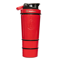 METALSHAKE Stalowy Shaker Butelka Racing Red 600ml
