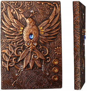 Кожаный блокнот А5 в стиле ретро, ​​блокноты, дневники, 3D-планировщики