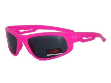 СПОРТИВНЫЕ СОЛНЦЕЗАЩИТНЫЕ ОЧКИ ДЛЯ ДЕВОЧЕК И МАЛЬЧИКОВ, РОЗОВЫЕ