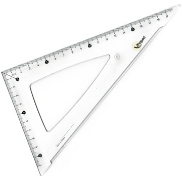 Matematyczne PRZYBORY do SZKOŁY Duże Przybory GEOMETRYCZNE Szkolne 20 Cm