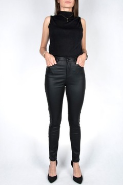 БРЮКИ ЖЕНСКИЕ МАТОВЫЕ ВОЩЕНЫЕ, МОДЕЛИРУЮЩИЕ, размер 38