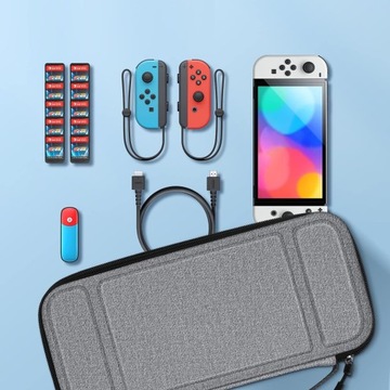 ТВЕРДЫЙ ЧЕХОЛ ДЛЯ NINTENDO SWITCH LITE OLED ДЛЯ АКСЕССУАРОВ