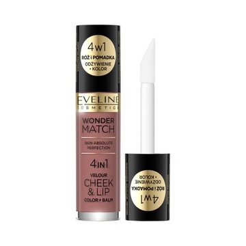 Eveline Cosmetics Wonder Match róż i pomadka 4w1 - No 05
