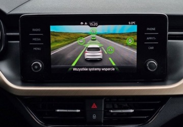 Skoda Kamiq Crossover 1.0 TSI 110KM 2022 Skoda Kamiq Niski przebieg - Tempomat ACC 210kmh - Czujniki - Kamera - Fak, zdjęcie 19