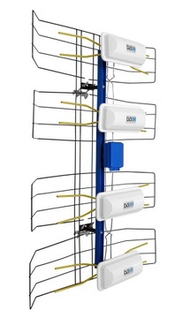 САМАЯ МОЩНАЯ DVB-T2 MUX8 СЕТОЧНАЯ АНТЕННА, ФИЛЬТР LTE 4K ДЛЯ СЛОЖНЫХ УСЛОВИЙ