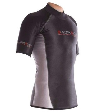 Bluza z krótkim rękawem sportów wodnych SHARKSKIN