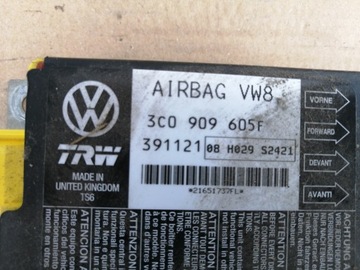 AIRBAG + MODUL VW PASSAT B6 3C0909605F
