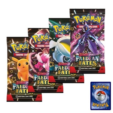 KARTY POKEMON - ZESTAW 40 KART PALDEAN FADES KOLEKCJONERSKICH POKEMON TCG