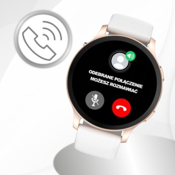 SMARTWATCH ЖЕНСКИЕ ЧАСЫ ПОЛЬСКОЕ МЕНЮ СПОРТ ЧСС ЗВОНКИ SMART WATCH PL