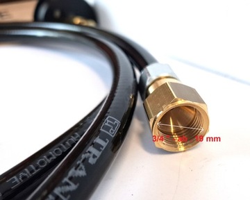 Комплект заправки газового баллона GasBank DISH M10, шланг 1,5 м, разъем 3/4, кемпер