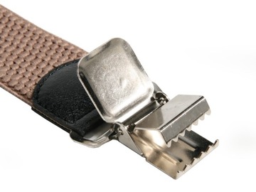 SZELKI MĘSKIE PODWÓJNE - BEŻOWE, PUDEŁKO - 4 CM