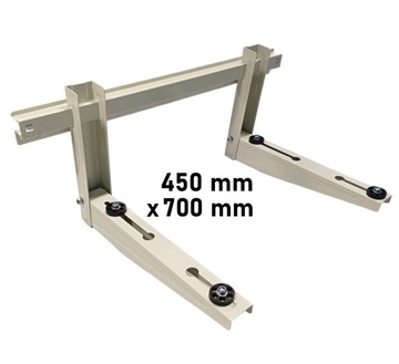 Wspornik uchwyt 450 mm do klimatyzacji 80 kg