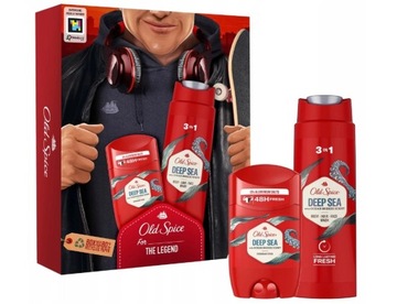 OLD SPICE ZESTAW DEEP SEA DLA MĘŻCZYZN ŻEL POD PRYSZNIC 250+DEZODORANT 50ML
