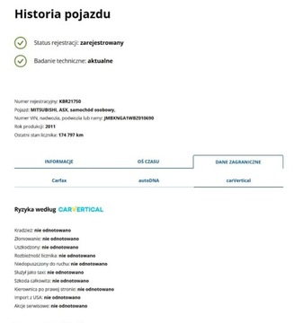 Mitsubishi ASX I SUV 1.6 MIVEC 117KM 2011 Mitsubishi ASX 1.6 Benzyna 115km Klimatyzacja brak korozji GWARANCJA 1.6, zdjęcie 21