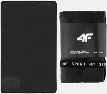 RĘCZNIK SZYKOSCHNĄCY 4F U038 130x80cm Z MIKROFIBRY KĄPIELOWY TRENNING DUŻY