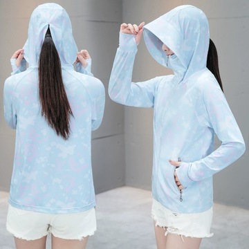 Bluza damska chroniąca przed promieniowaniem UV