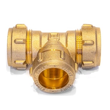 ТРОЙНИК ВИТОЙ 18 ММ ДЛЯ МЕДНЫХ ТРУБ CONEX