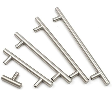 МЕБЕЛЬНАЯ РУЧКА рейлинг 128мм INOX