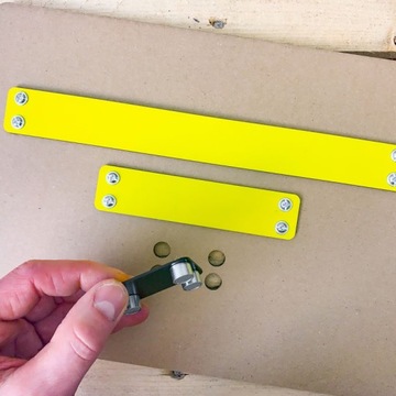 Универсальная полоска с 4 магнитами - набор 3 шт.