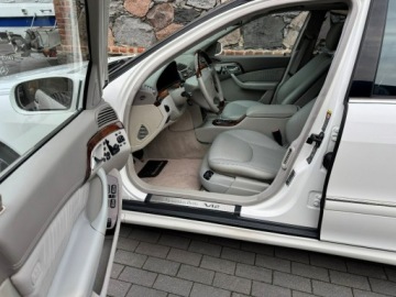 Mercedes Klasa S W220 2001 Mercedes S 600 LONG Biały W12 365KM Gotowy do, zdjęcie 16