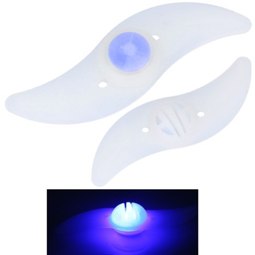 LAMPKA LED NA SZPRYCHY KOŁA ROWER NAKŁADKA KOLORY