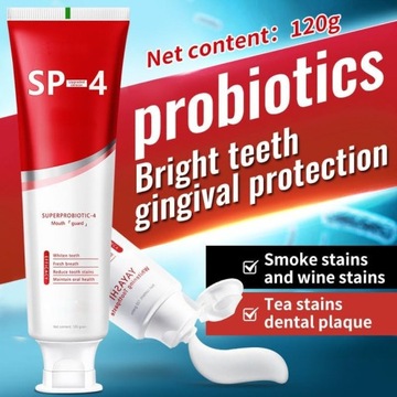 2 шт. Ультра отбеливающая зубная паста SP-6, отбеливающая зубная паста с пробиотиками SP-6
