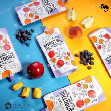 4x OWOLOVO СМУЗИ ФРУКТОВЫЙ МУСС без сахара 100% ФРУКТОВАЯ СМЕСЬ ВКУСОВ 4x 250мл 1л