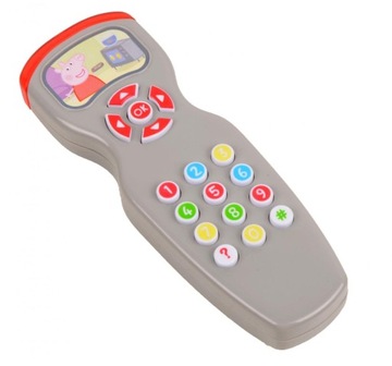 ПУЛЬТ ИНТЕРАКТИВНОГО ТЕЛЕВИДЕНИЯ «СВИНКА ПЕППА» ГОВОРИТ НА ПОЛЬСКОМ