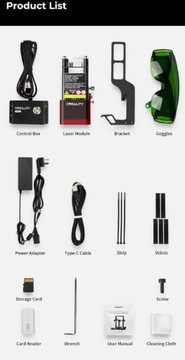 CREALITY LASER FALCON 1,6 Вт ДЛЯ ENDER 3 V2, V2 NEO