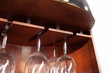 Stojak na wino Bodega 97cm brązowy 40418