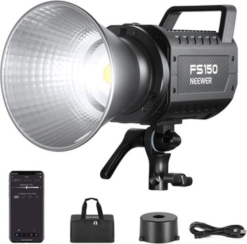 LAMPA LED NEEWER FS150 PRO 5600K ŚWIATŁO CIĄGŁE OŚWIETLENIE FOTOGRAFICZNE