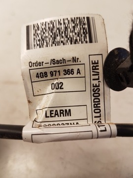 WIĄZKA FOTELA AUDI A6 C7 A7 4G8971366A