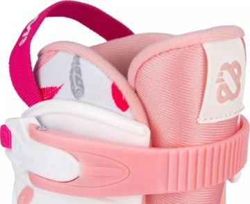 Регулируемые детские роликовые коньки NIJDAM 33-36