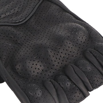 Кожаные, дышащие, нескользящие, защитные мотоциклетные перчатки Half Fingers Ridi.