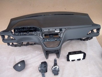 Peugeot 208 CARBON deska konsola airbag pasy