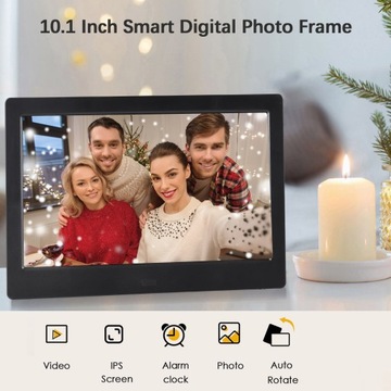 Настольная цифровая фоторамка Andoer 10,1 дюйма